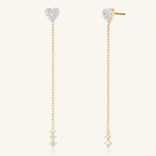 Rosefield JEHLG-J1277 Long Heart Damen Ohrringe