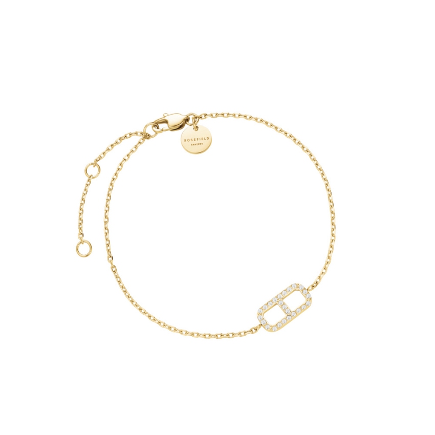 Rosefield JBOCG-J1184 Fine Octagon Crystal Damen Armband