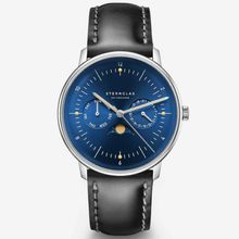 Sternglas S01-NM06-BR02 Naos Mondphase Gents Watch