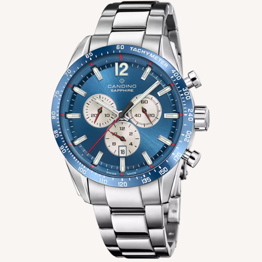 Candino C4757/B Chrono Timeless Herrenuhr