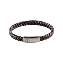 AZE Jewellery AJ-BL403-B Signle Flat String Brown Junior Armband