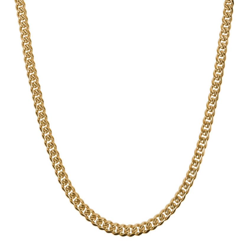 AZE Jewellery AZ-NL006-C Gourmette Eight Oro Herren Halskette