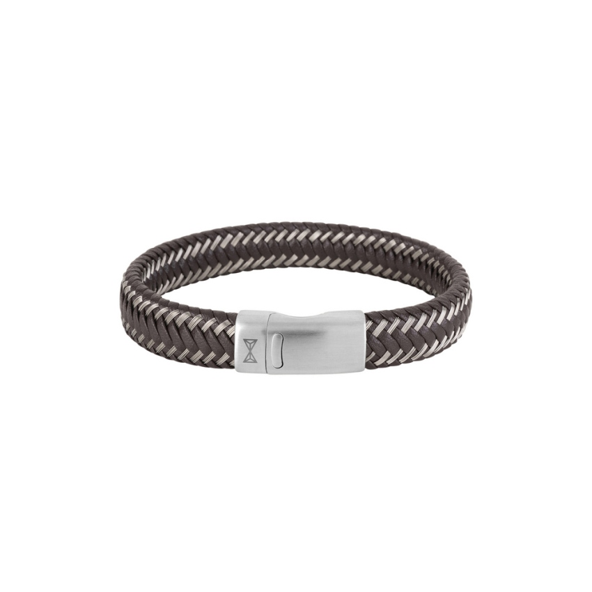 AZE Jewellery AZ-BL007-F Iron John Metal Brown Herren Armband