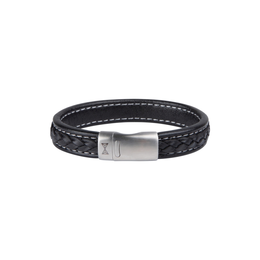 AZE Jewellery AZ-BL015-A Retro Wave Black Herren Armband