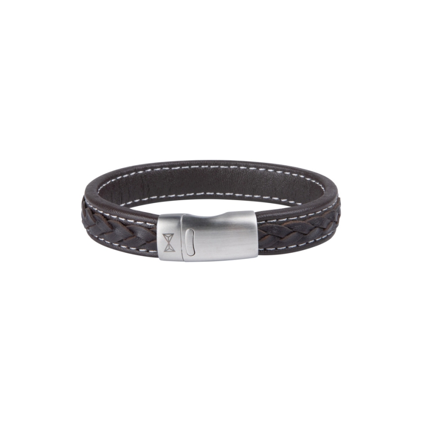 AZE Jewellery AZ-BL015-B Retro Wave Brown Herren Armband