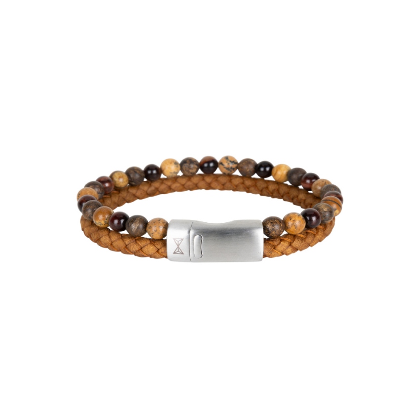AZE Jewellery AZ-BL023-A Combi String Olympus-Noyer Herren Armband
