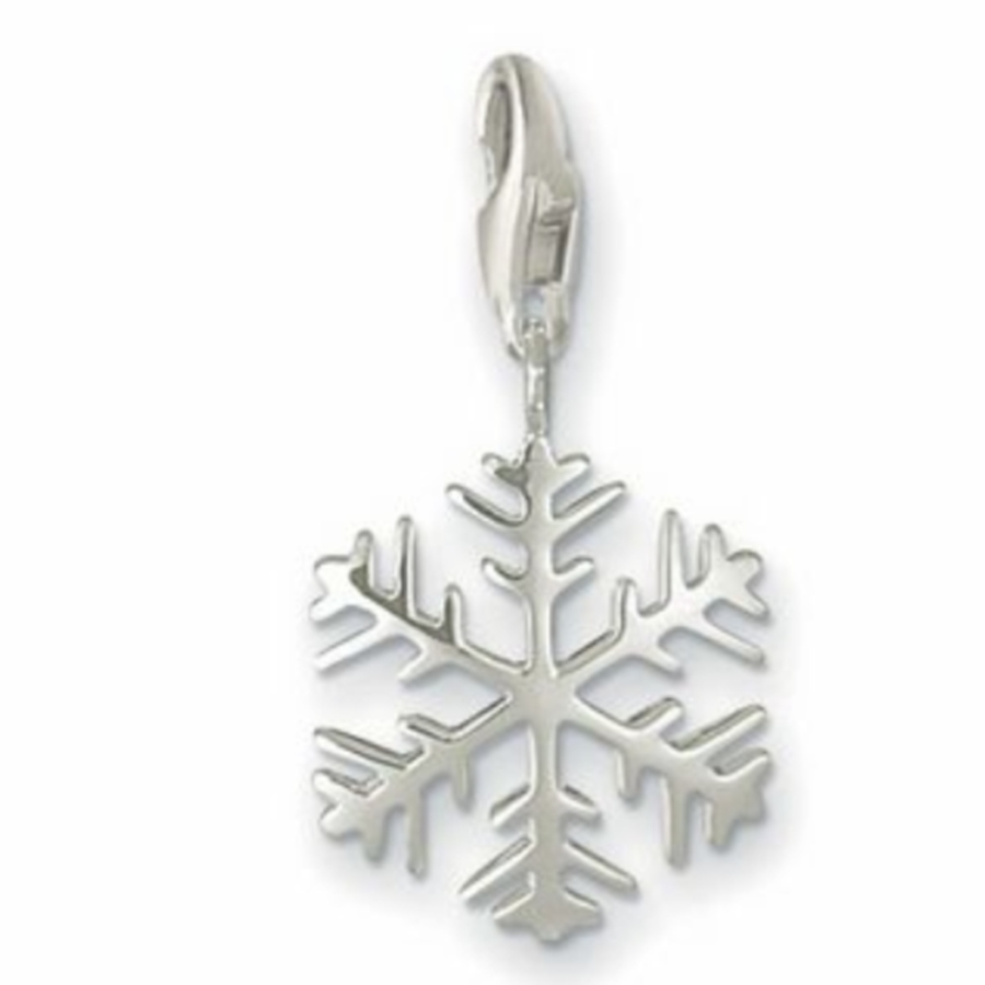 THOMAS SABO Charm-Einhänger "Schneeflocke"