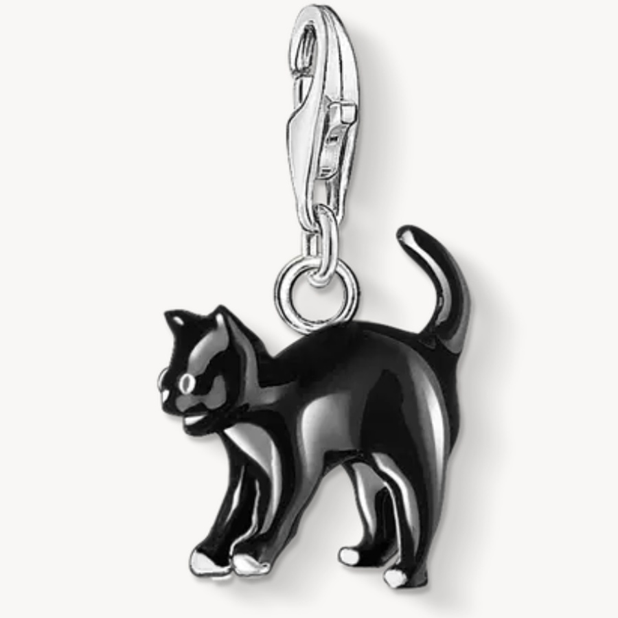 Thomas Sabo 0701 Black Cat Damen Charm