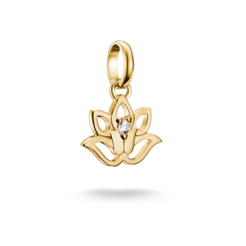 Thomas Sabo CC1204-414-14 Lotus Damen Anhänger