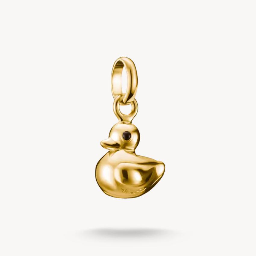 THOMAS SABO Charm Club Connect Gold Plated Duck Charm CC1244-427-39