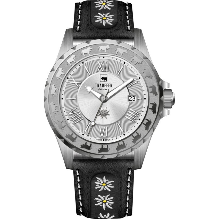 Trauffer TR-AG-02-SL-50 Alpenaufzug Herren Uhr