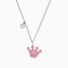 Herzengel HENS-GLITTERCROWN Glitter Crown Kinder Halskette