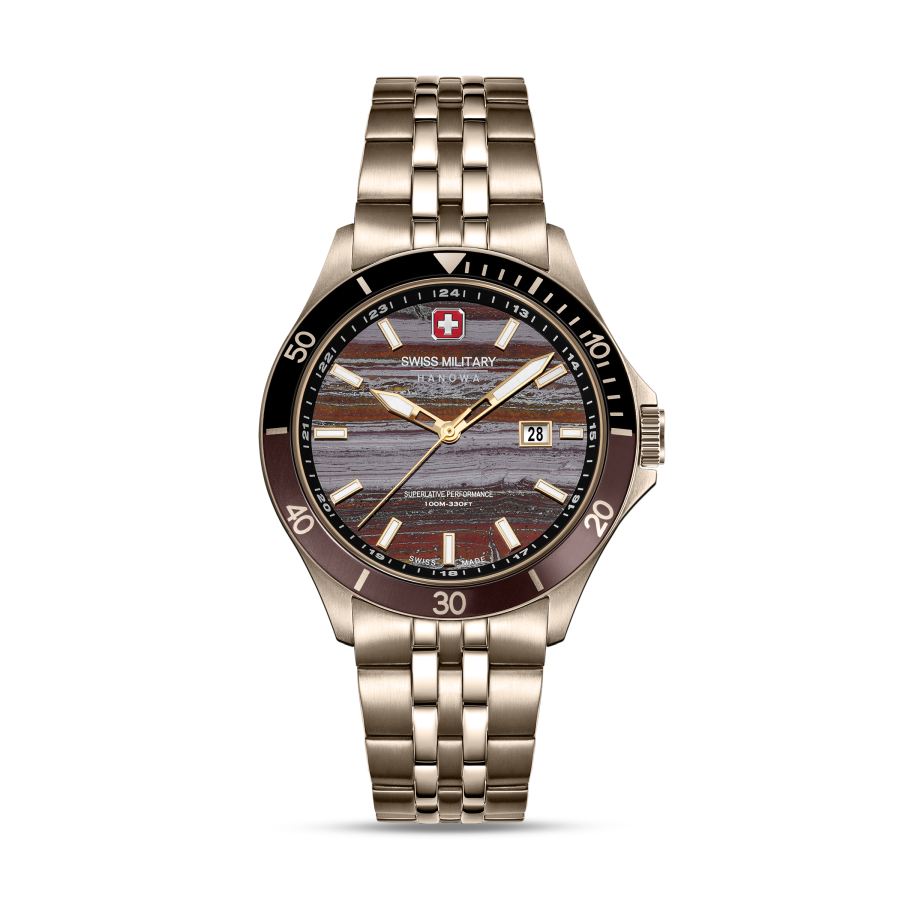 Swiss Military Hanowa SMWGH0008310 Flagship Tiger Iron Limited Edition Herrenuhr