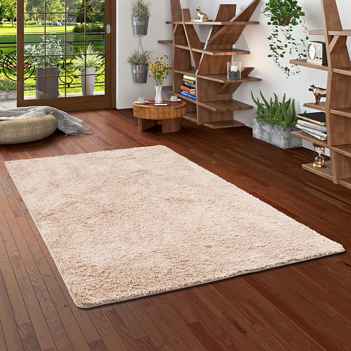 Feeling Mix - Tapis à poils hauts à poils durs Luxe - Beige