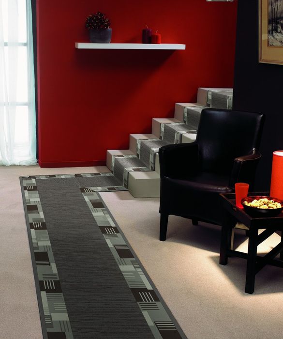 Läufer Velours Magic Trend Anthrazit