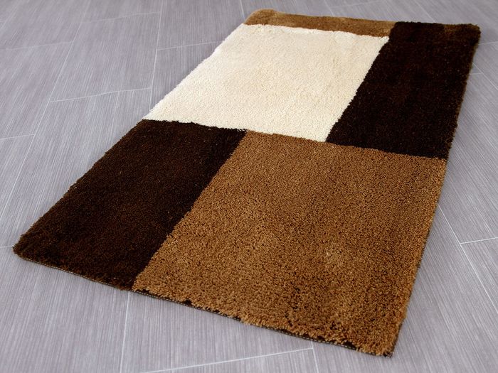 Pacific Badteppich Paros Beige Braun in 5 Größen