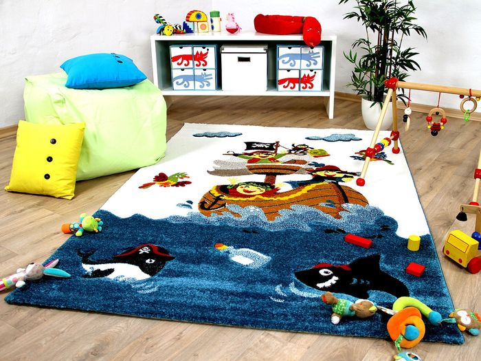 Kinder Teppich Maui Kids Piratenschiff