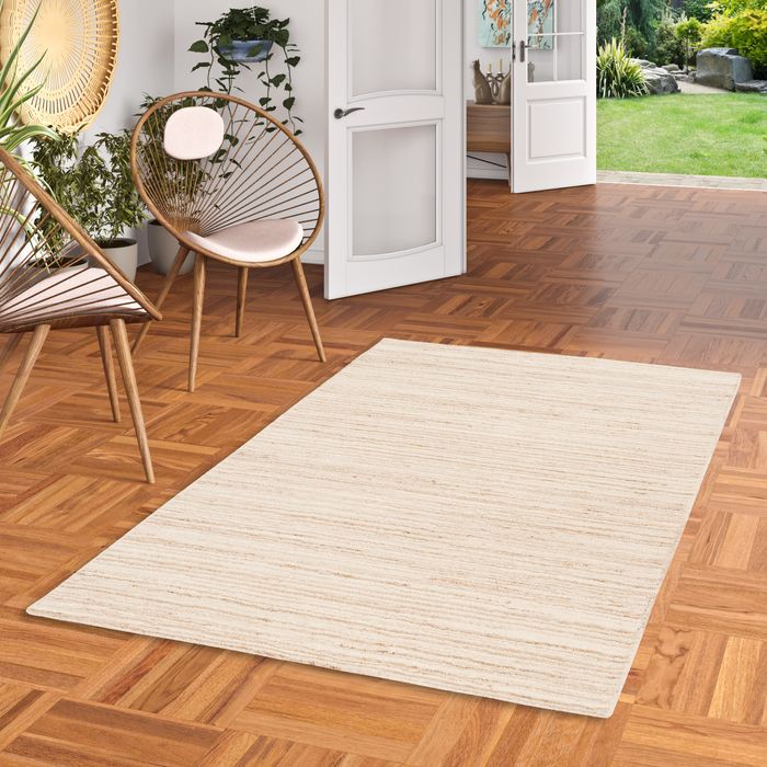 Natur Teppich Berber Aruna Beige Melange