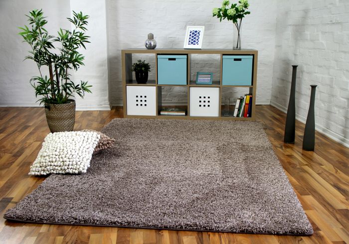 Tapis Shaggy Luxe Milano Mauve