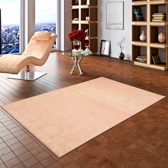 Designer Teppich Passion Pastell Rosa Vintage