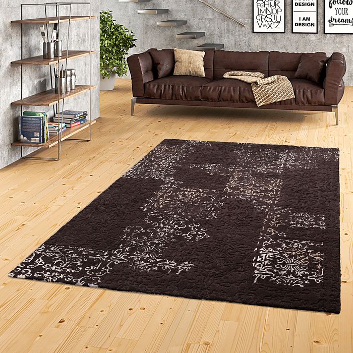 Lifestyle Classic Cosmo Dunkelbraun Patchwork
