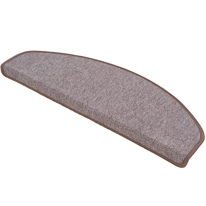 Strong - Trend boucles tapis marche escalier - Taupe (semi-circulaire)