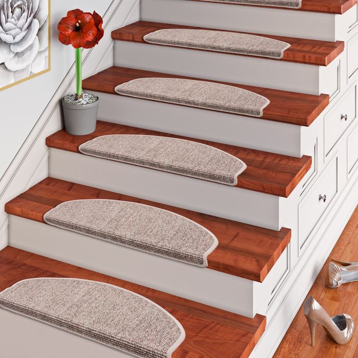 Sisal - Tapis Naturel Step Mats - Écrou (semi-circulaire)