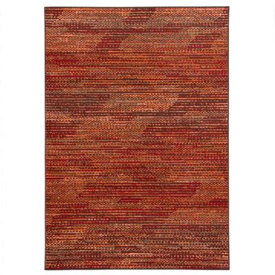 Designer Teppich Samba Terrakotta Verlauf Modern