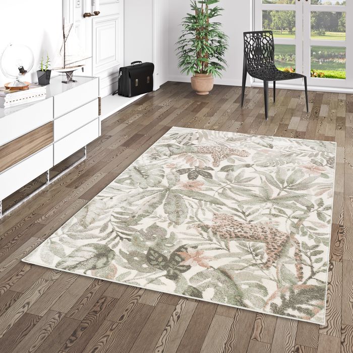 Designer Teppich Retro Montana Natur Safari