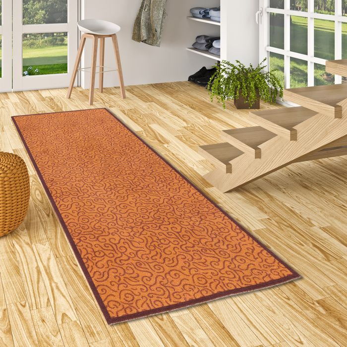 Superclean - Tapis de Cuisine - Tapis Long Couloir - Caramel