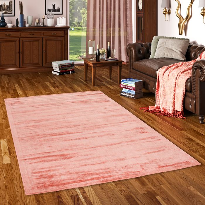 Roma - Tapis de luxe Designer - Vieux Rose