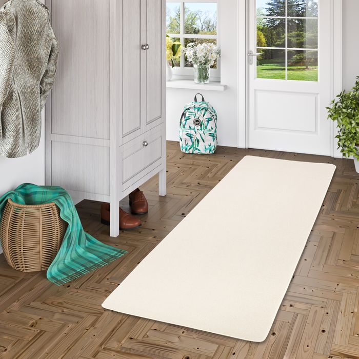 Tapis Coureur Joy Velours Crème