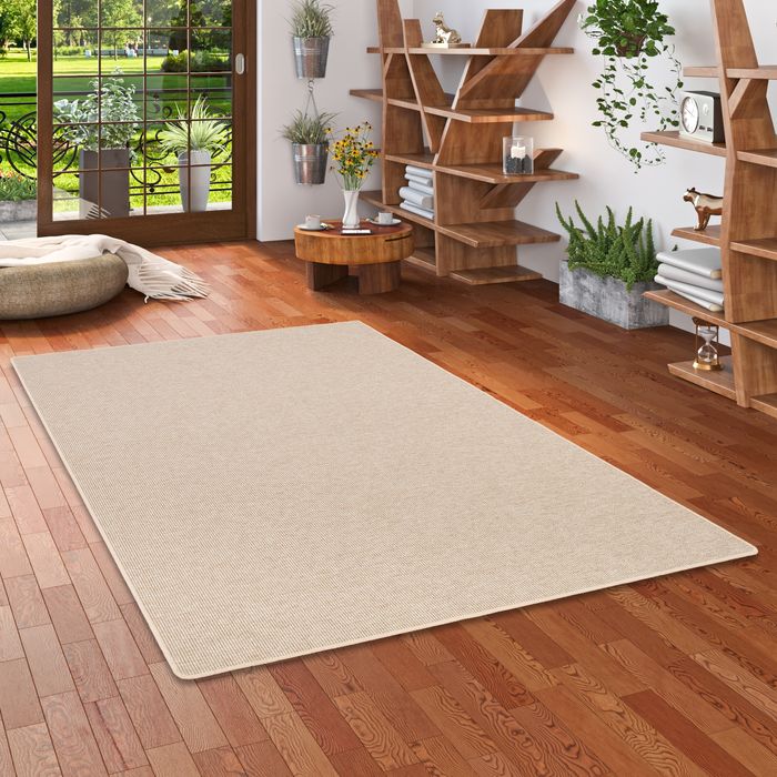 Natur Sisal-Optik Teppich Taff Honig