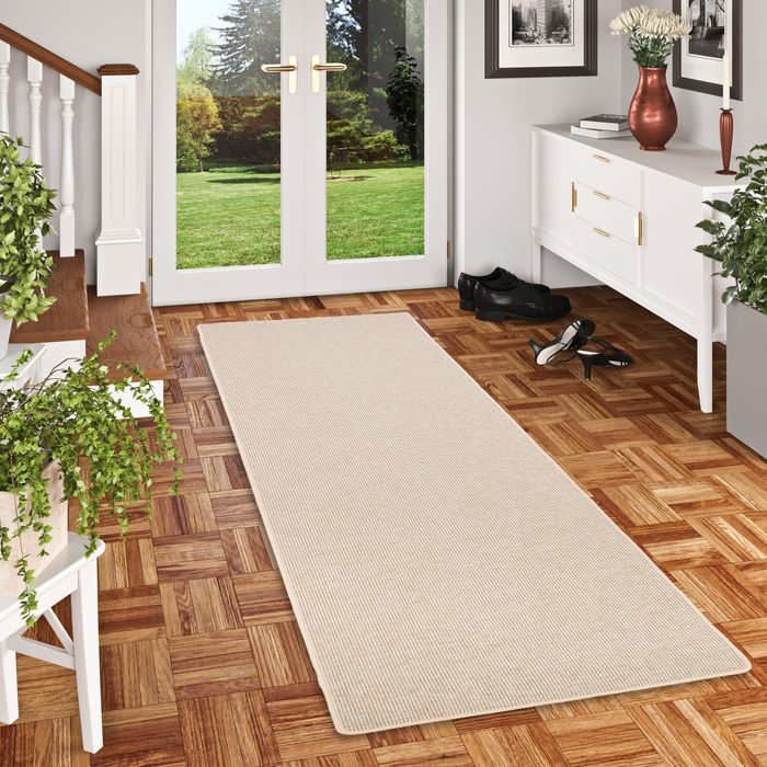 Natur Sisal-Optik Teppich Läufer Taff Honig