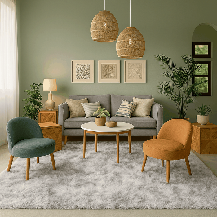 Luxus Super Soft Fellteppich Aspen Hellgrau