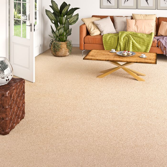 Trend Velours Teppichboden Joy Beige