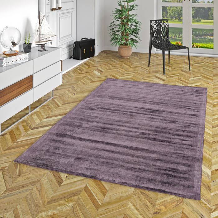 Luxus Designer Teppich Roma Lila