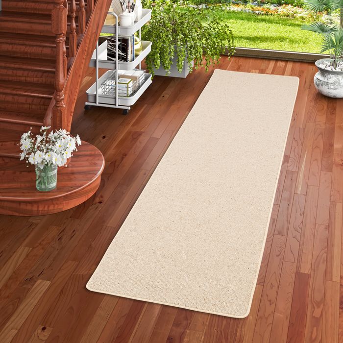 Berbère - Tapis long couloir - Tapis en laine naturelle - Beige