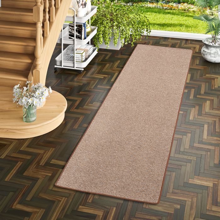 Boucle Tapis de passage Primo Marron