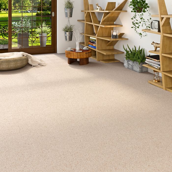 Natur Teppichboden Wolle Berber Beige