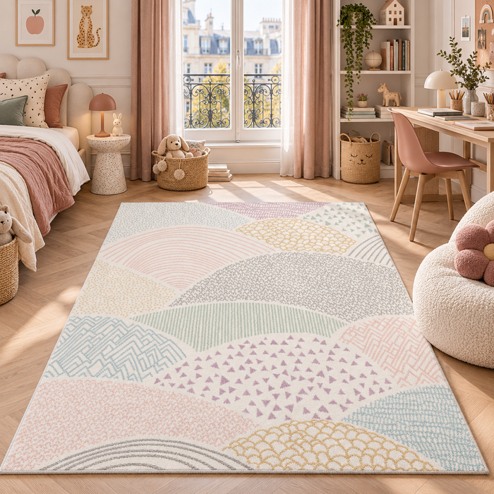 Softstar Kids - Tapis pour enfants - Fantaisie Coloré
