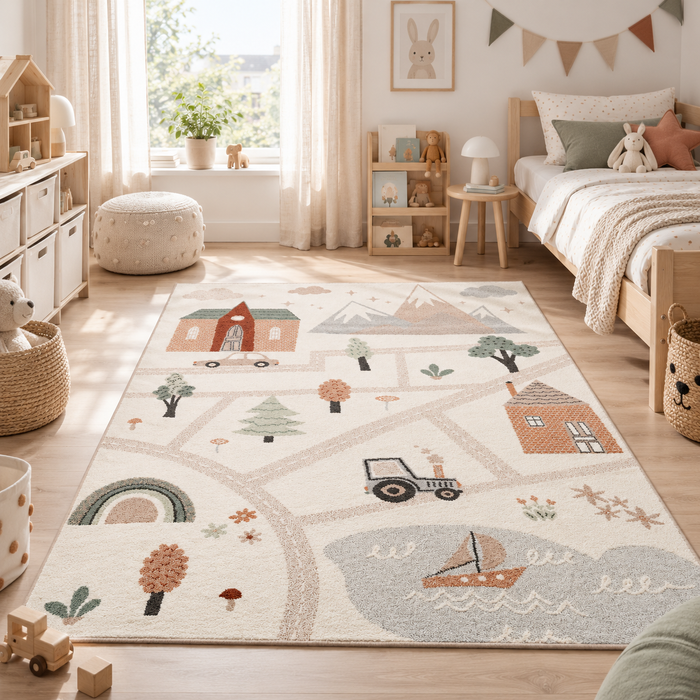 Kinder Teppich Softstar Kids Little City