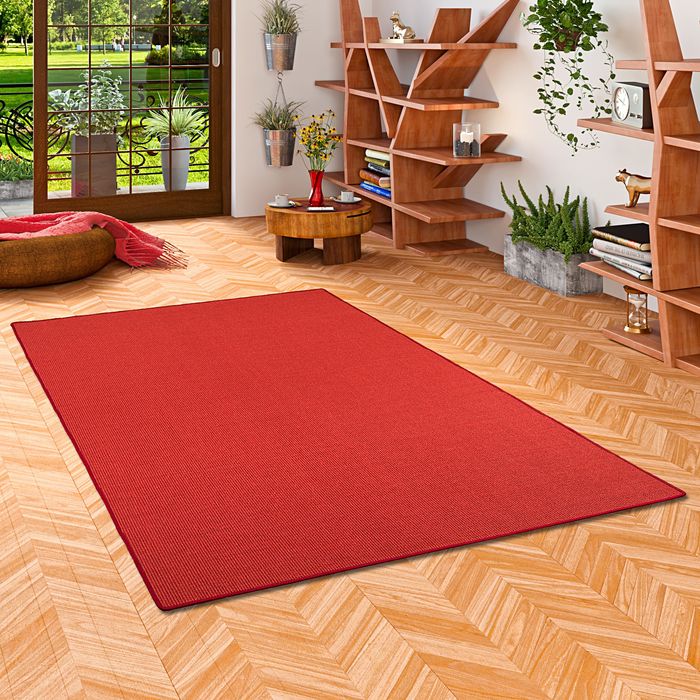 Natur Teppich Sisal Klassisch Einfarbig