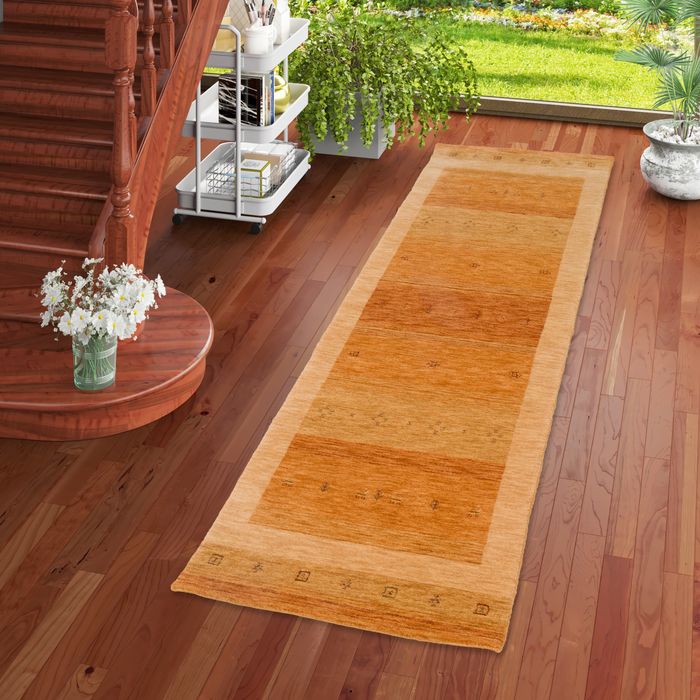 Läufer Natur Teppich Gabbeh Esta Beige Classic