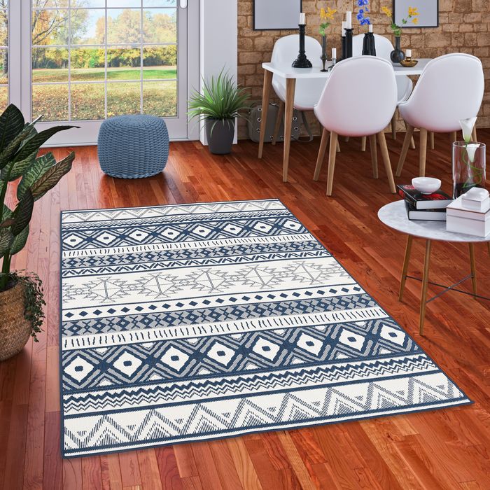 In- und Outdoorteppich Beidseitig Cape Cod