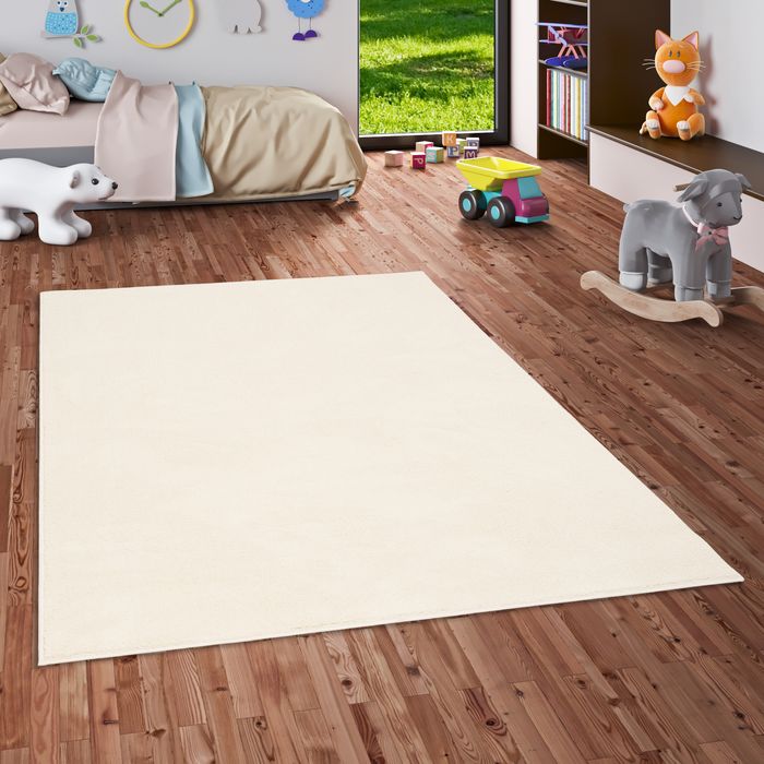 Super Soft Hochflor Langflor Teppich Melia Kids Creme
