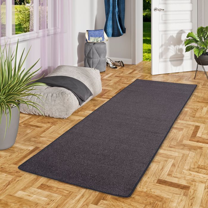 Tapis Coureur Joy Velours Anthracite