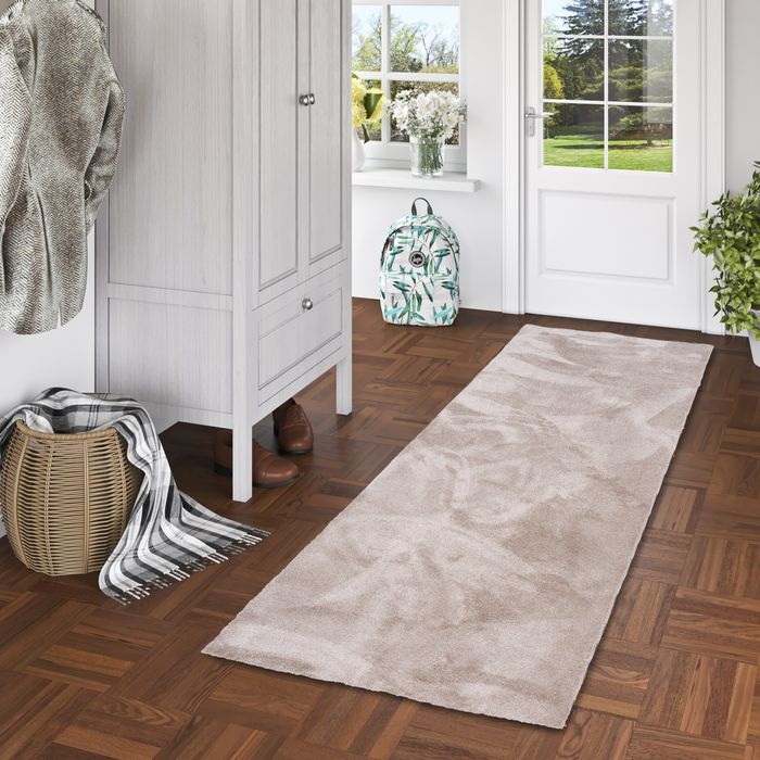 Super Soft Hochflor Läufer Livorno Beige