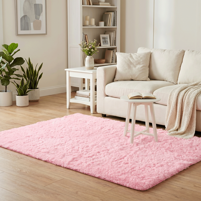 Fluffy Shaggy Teppich – Hochflor weich & flauschig