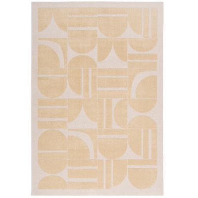 Designer Hochflor Teppich Nosy Sand Creme